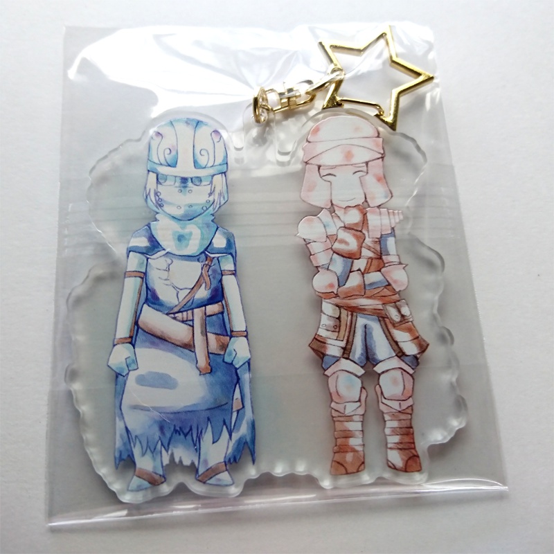 アクリルキーホルダー P&C