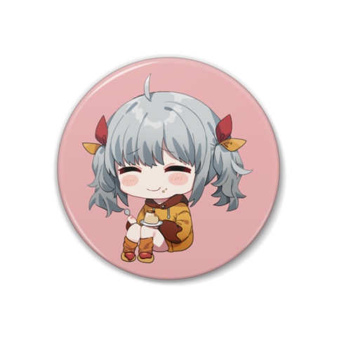 にっこりもぐもぐ【缶バッジ】