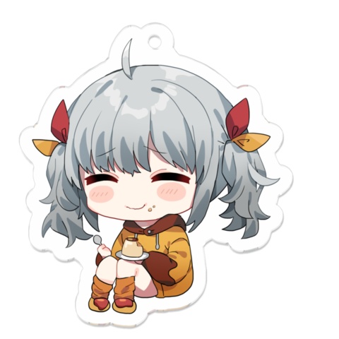 にっこりもぐもぐ【アクリルキーホルダー】