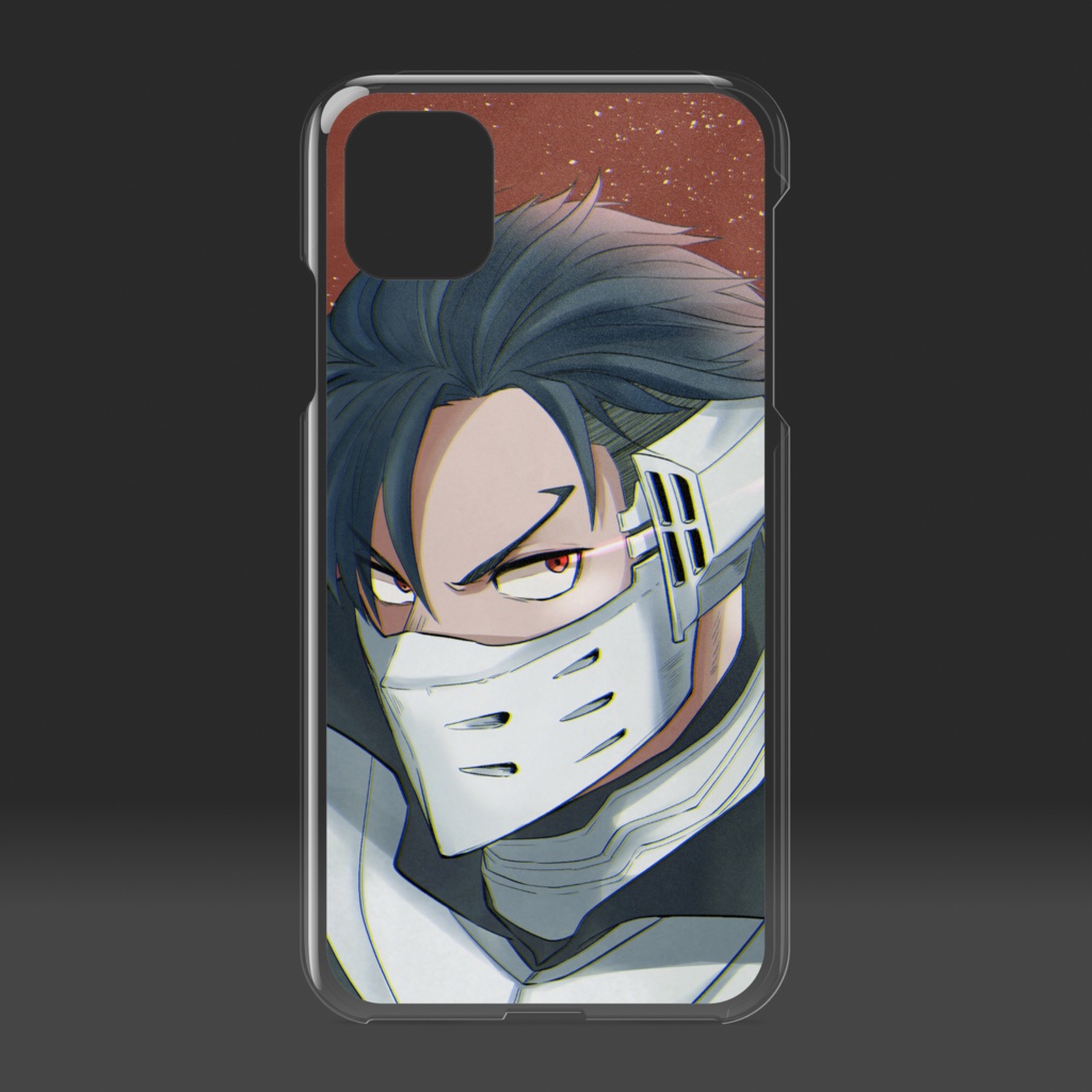 マスクな飯田天哉iPhoneケース