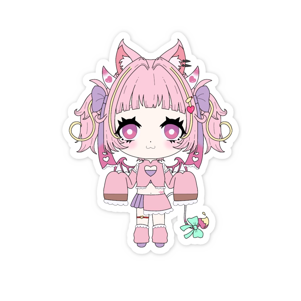 ミニっこまよねステッカー