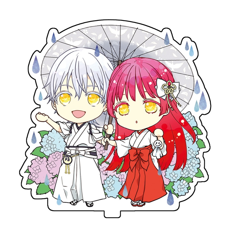 鶴さにアクリルスタンド(梅雨)