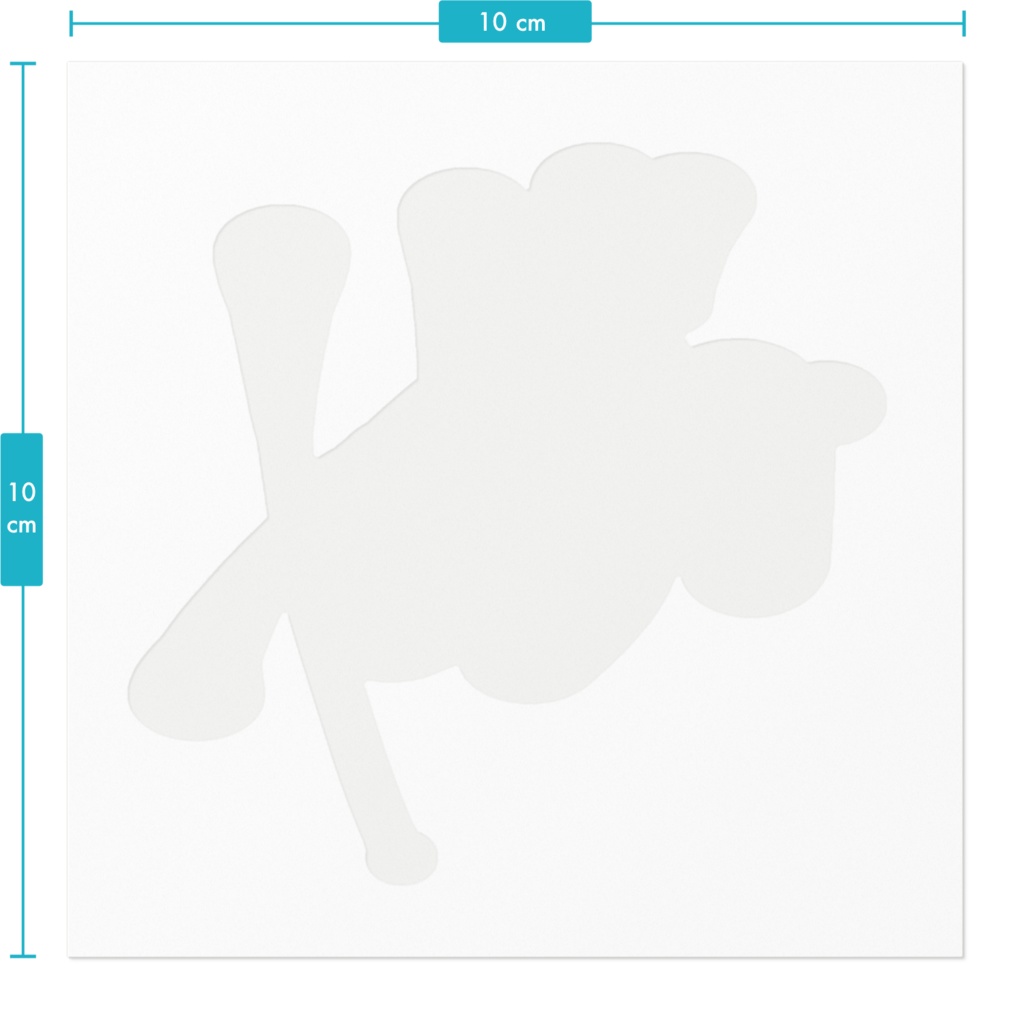 神ゐのサインステッカー