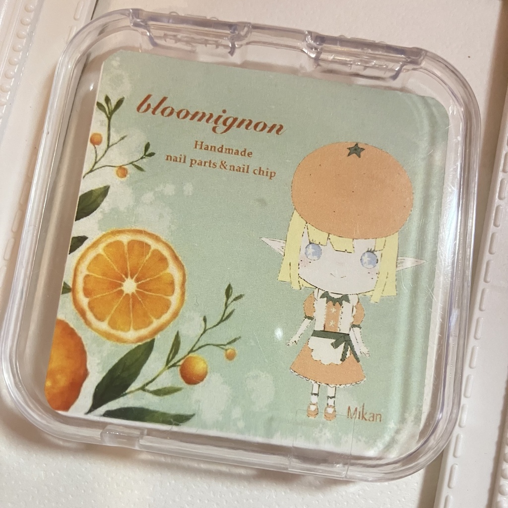 みかんちゃん&みかんハムハムのネイルチップ(՞· ̫ ·՞)