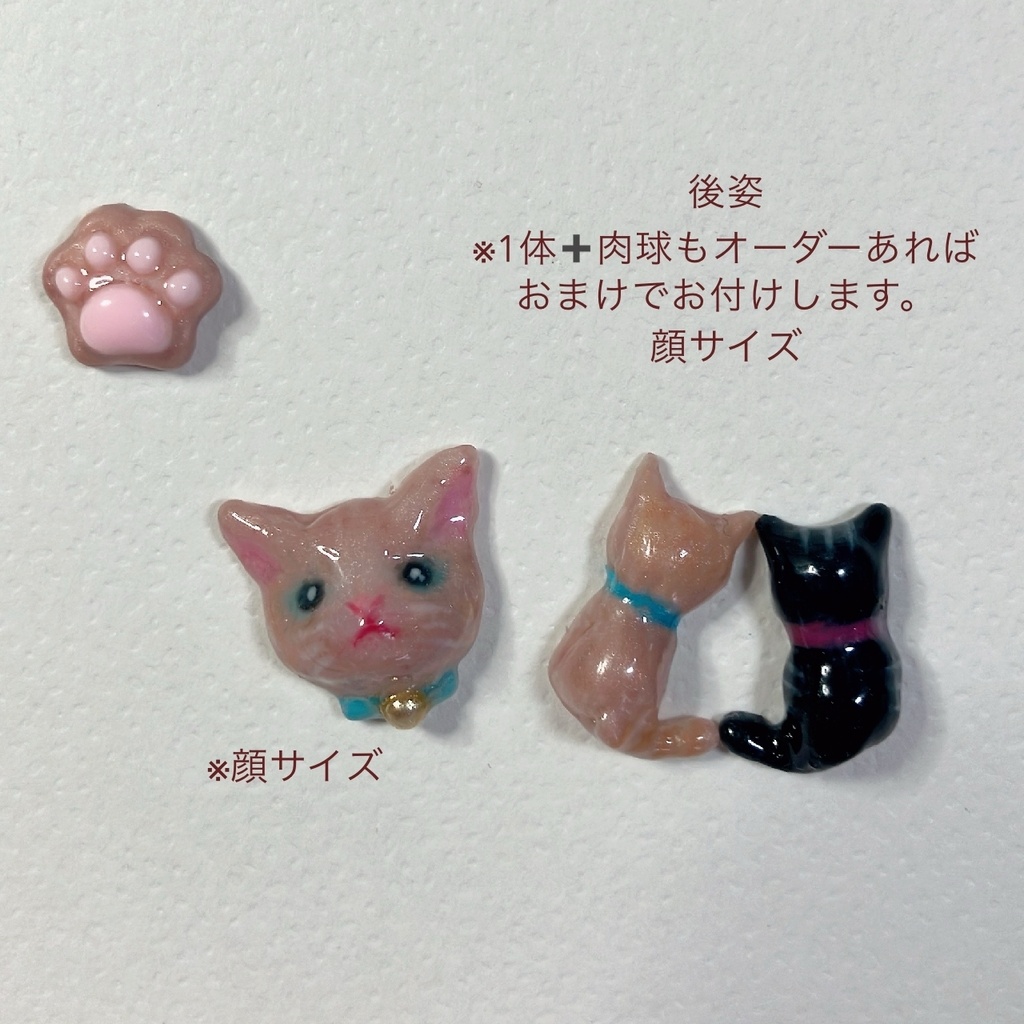 ぷっくりかわいい♡3Dネイルパーツ/フルオーダー