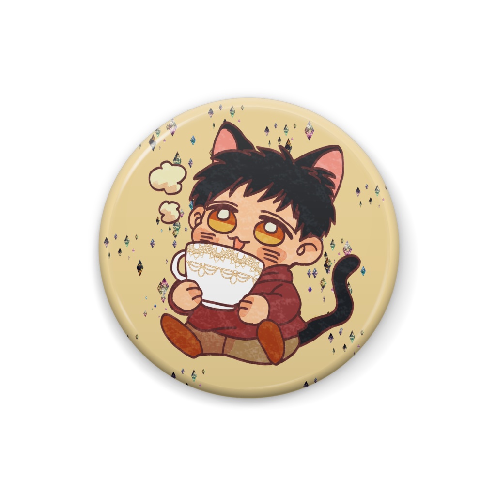 せぎにゃんロイミ缶バッジ(25mm)