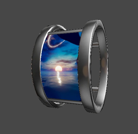 写真の入る腕輪