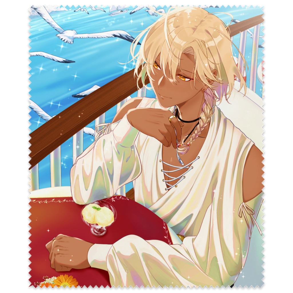 シャハラム 3rd Anniversary メガネ拭き