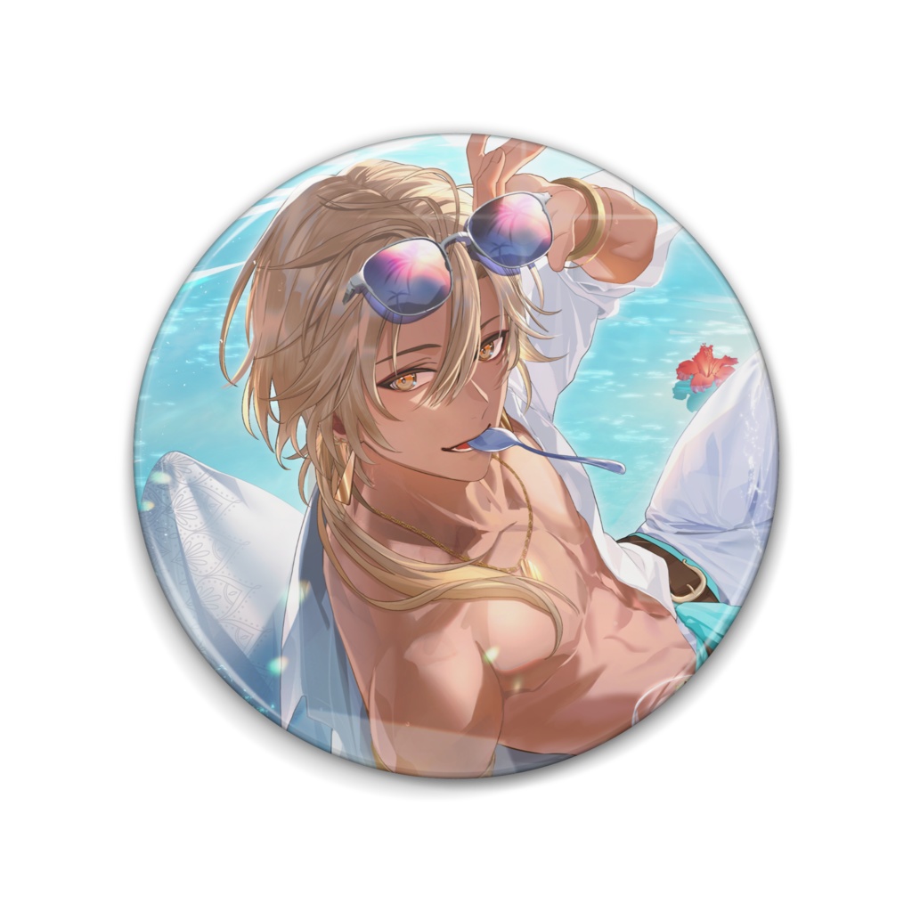 シャハラム 4th Anniversary 缶バッジ