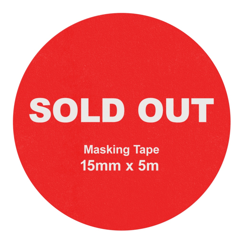 SOLD OUT マスキングテープ
