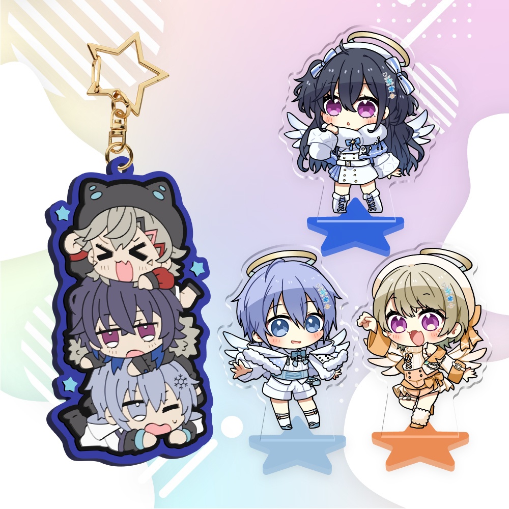 【VGGC11th】BIG☆STARｾｯﾄ(ｱｸｽﾀ3種＋ﾗﾊﾞｷｰ)