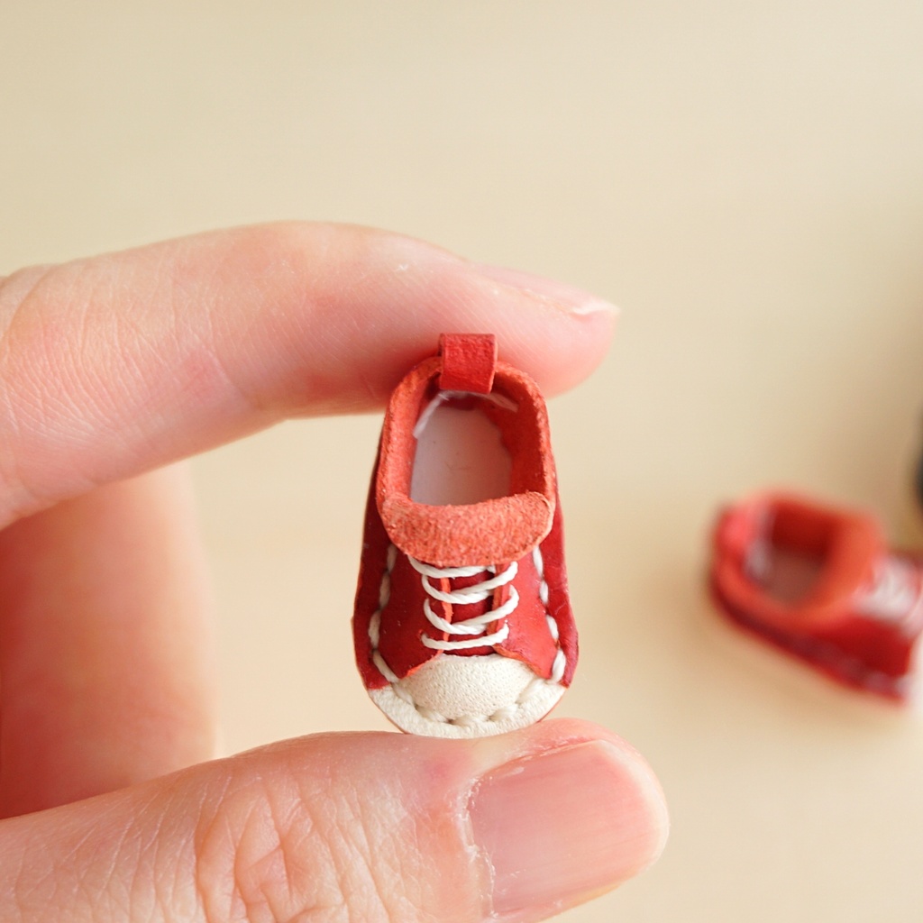 オビツ11サイズ*スニーカー革靴