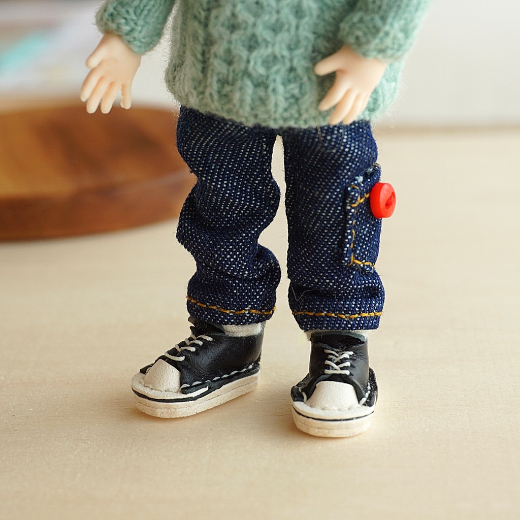 オビツ11サイズ*スニーカー革靴