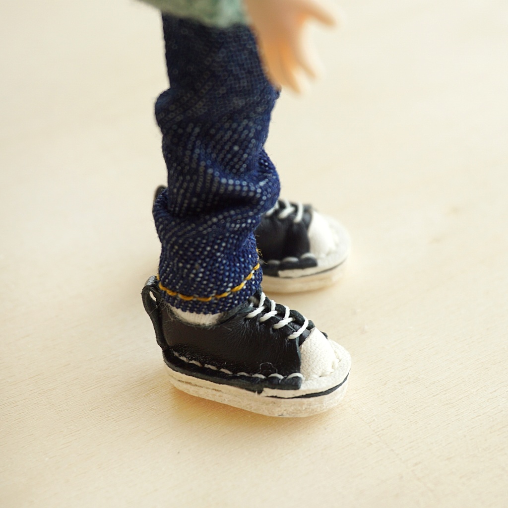 オビツ11サイズ*スニーカー革靴