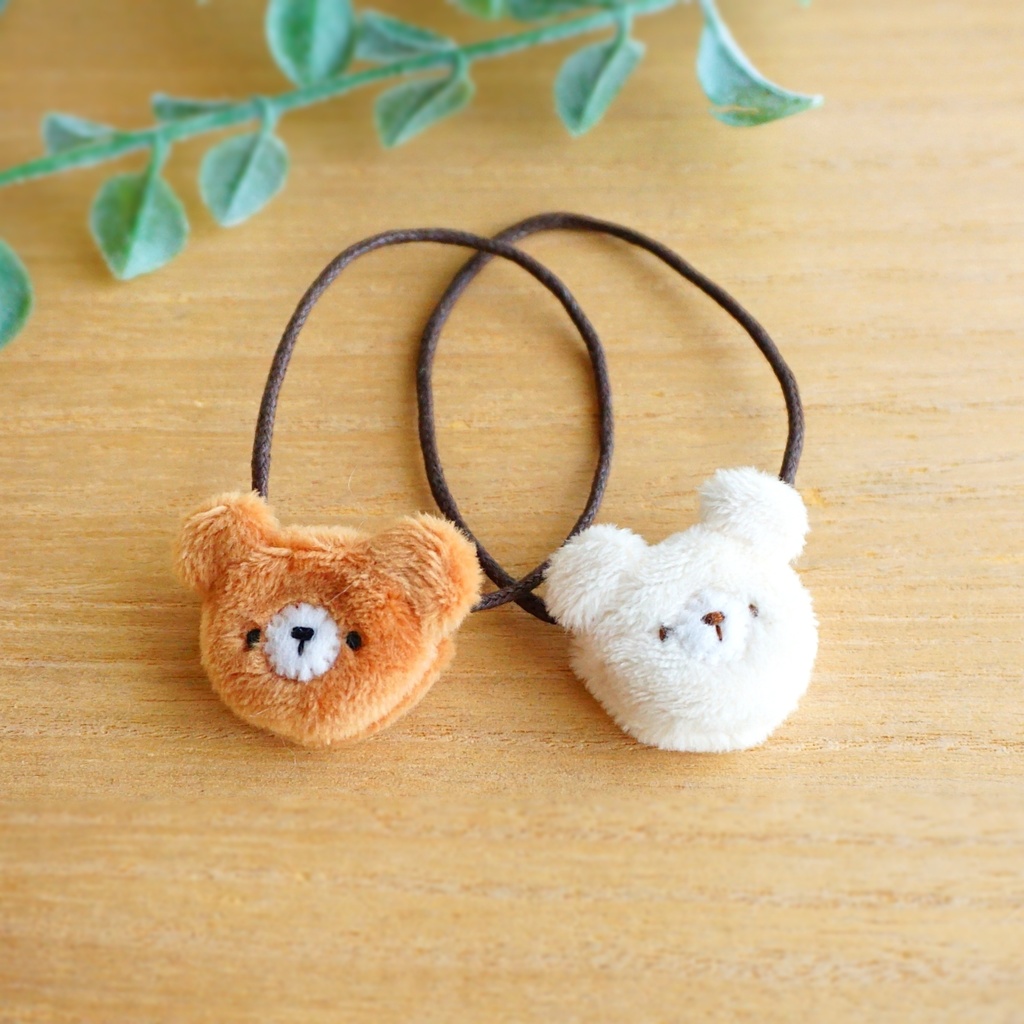 ドール・ぬいぐるみ用*クマさんポシェット