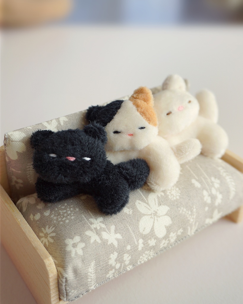 NyaaNyaa(ちびネコさん)*ドール用ぬいぐるみ