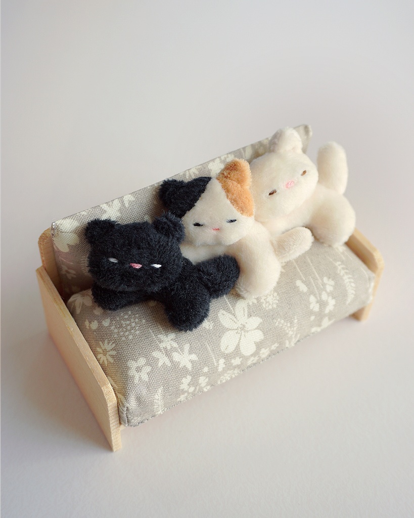 NyaaNyaa(ちびネコさん)*ドール用ぬいぐるみ