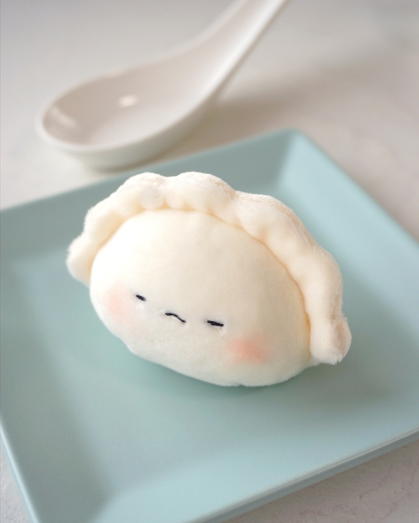 水餃子のぬいぐるみ(むー顔)