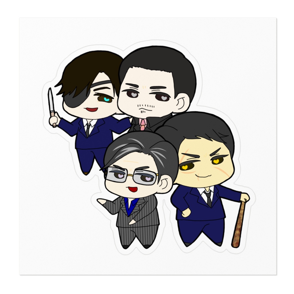 デフォルメ エーif♡ ステッカー