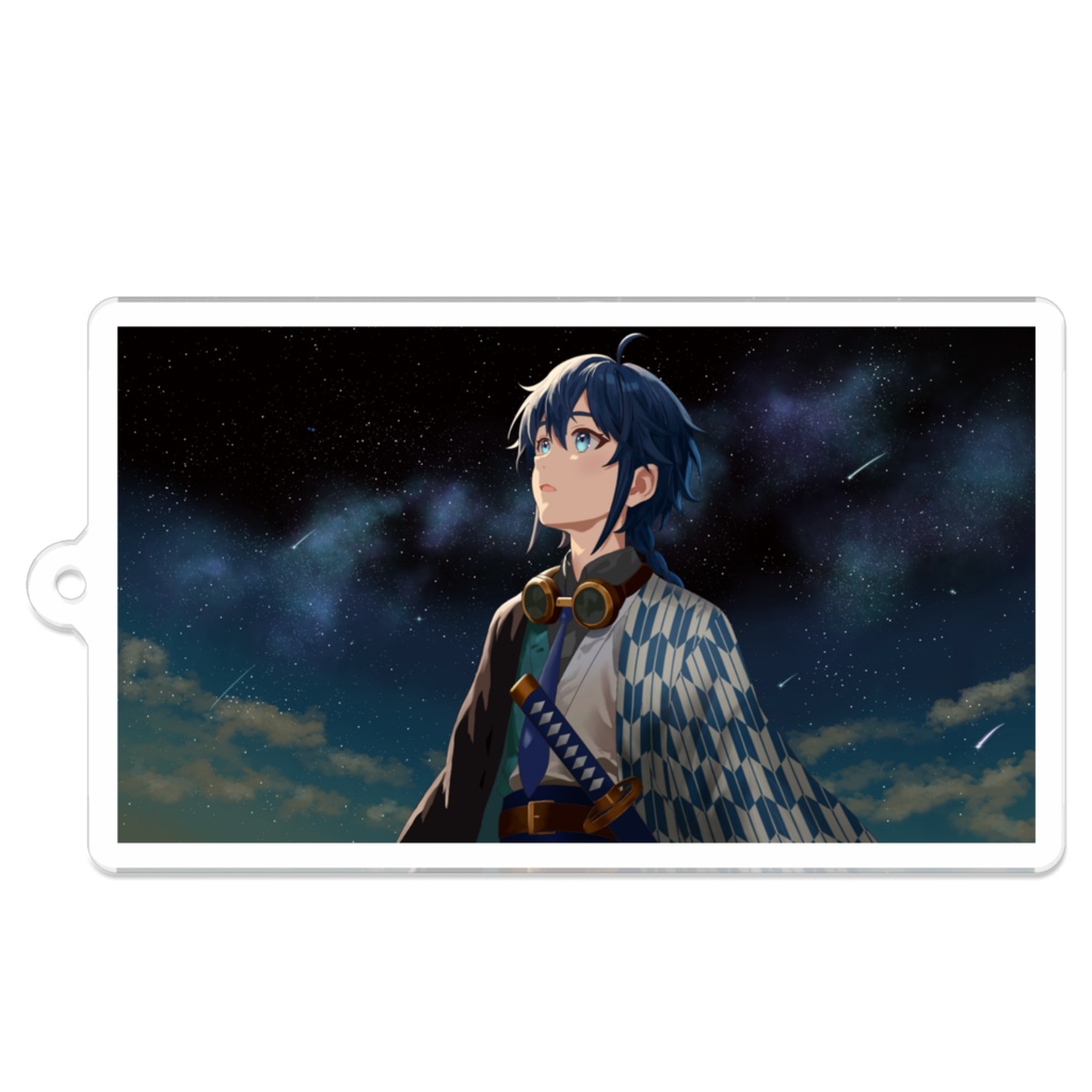 星海あめ 2周年記念 アクリルキーホルダー(イラストA)