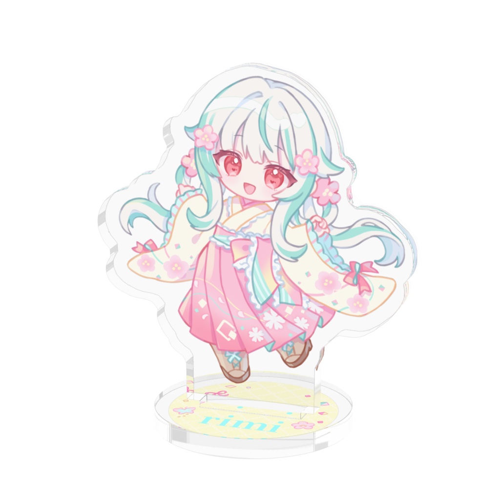 りみ 1周年アクリルスタンド 卒業袴