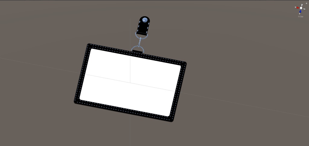 レザーネームプレート(名札)