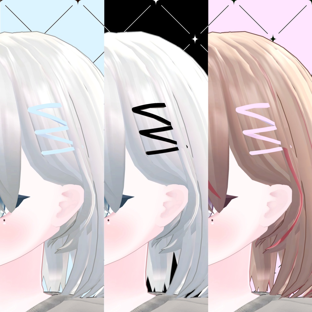 ソフィナちゃん向け|シンプルヘアピン1