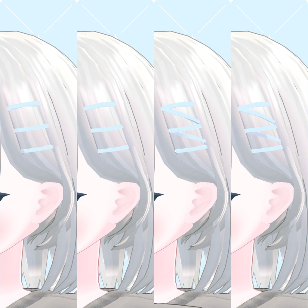 ソフィナちゃん向け|シンプルヘアピン1