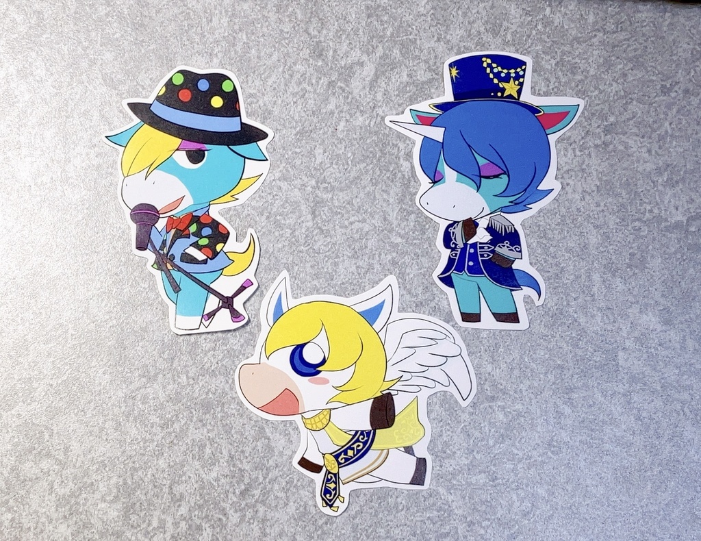 ステッカー【キザノホマレ/ジュリー/アンソニー】