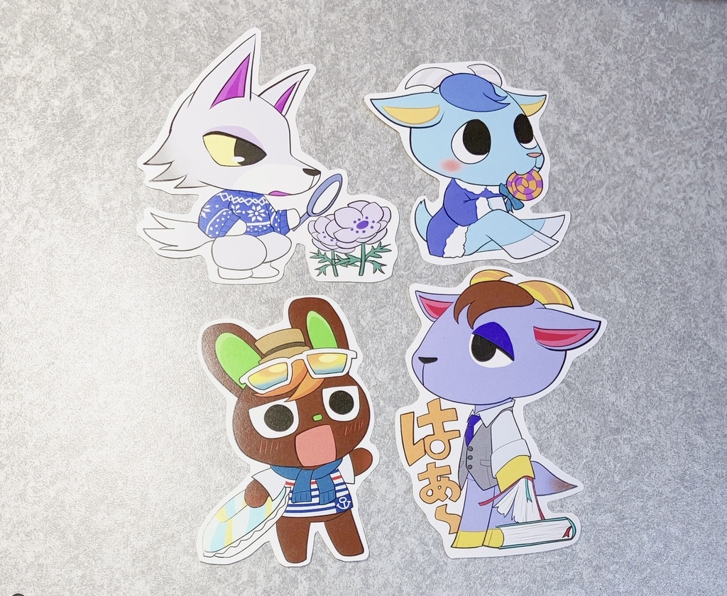 ステッカー【シベリア/サントス/レム/やさお】