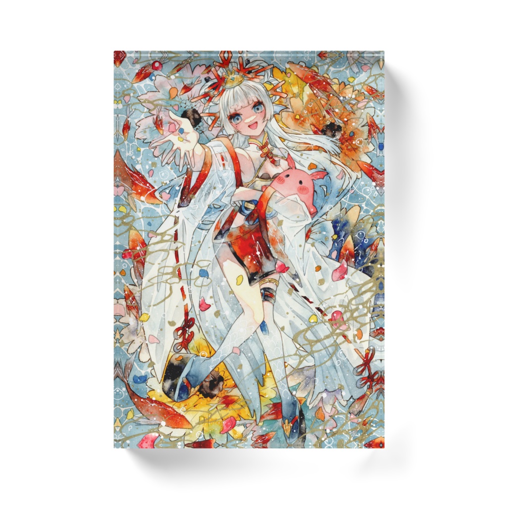 【恒常商品】波綾セナ2.5周年記念アクリルブロック