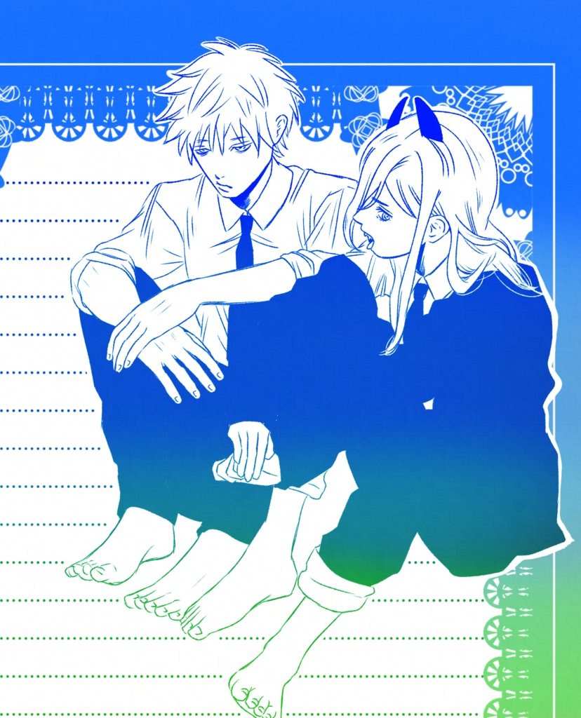 チェンソーマンデンパワ便箋