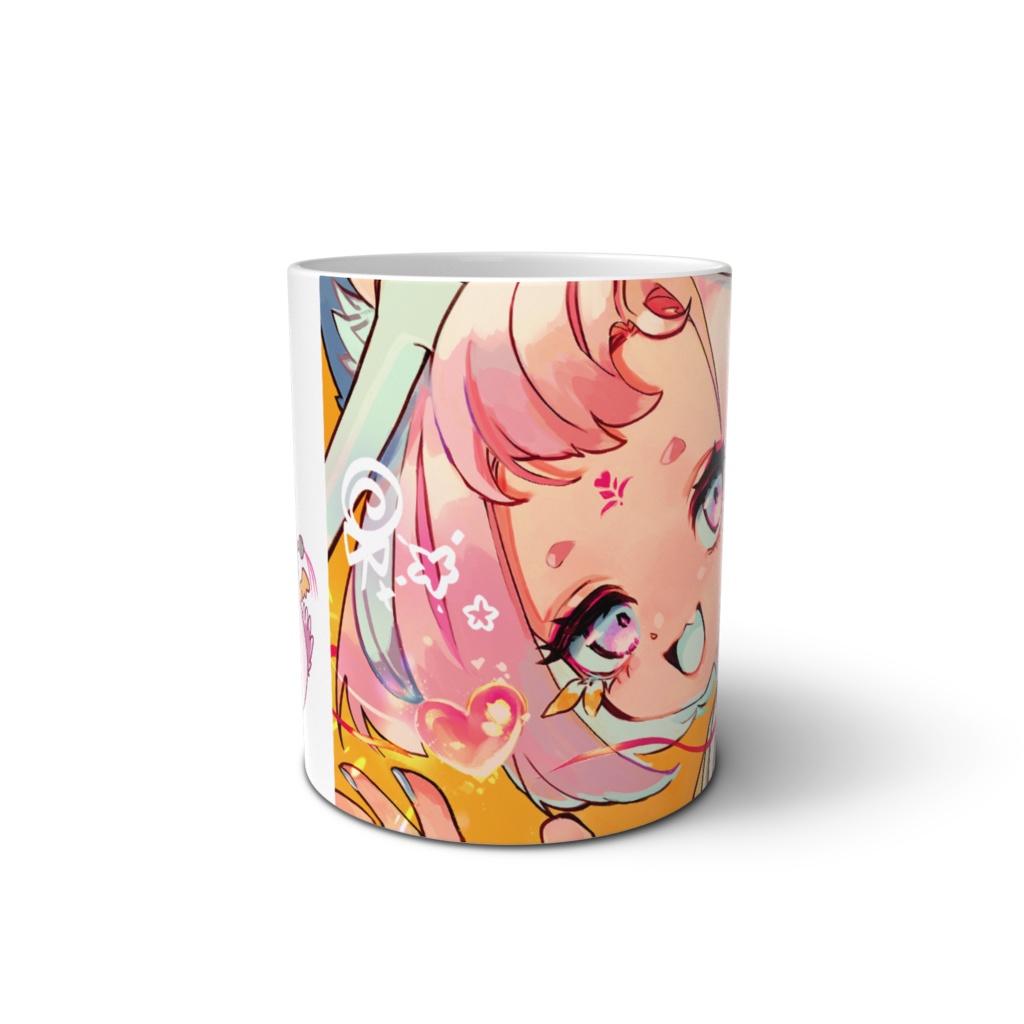 仄々はんにゃがいっぱいマグカップ