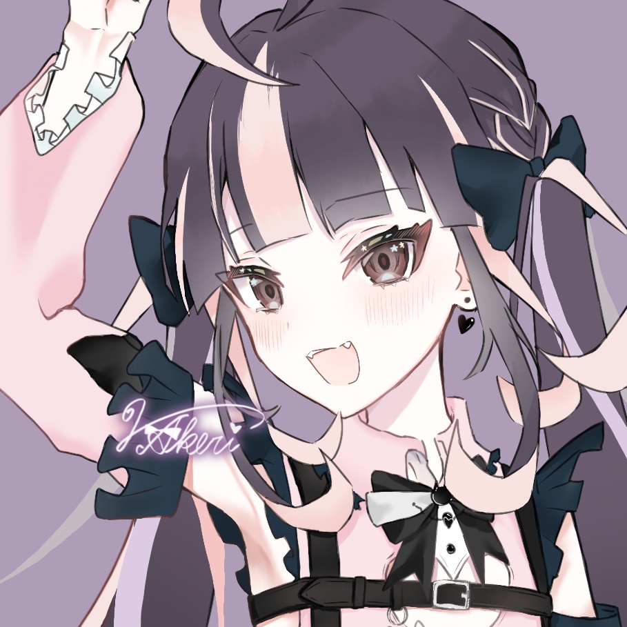 桐島アケリ描き下ろし キービジュアル缶バッジ