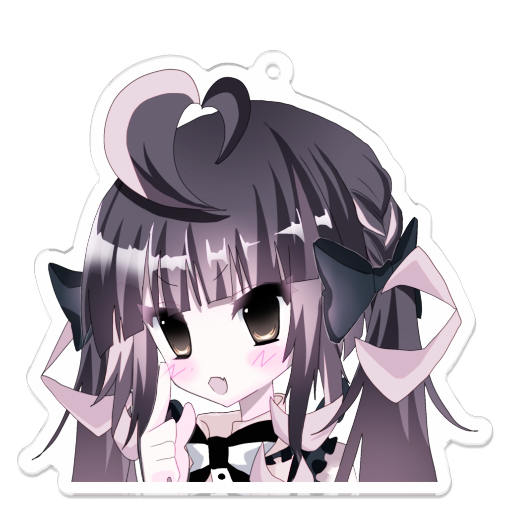 桐島アケリ描き下ろし やみかわ♡アクリルキーホルダー