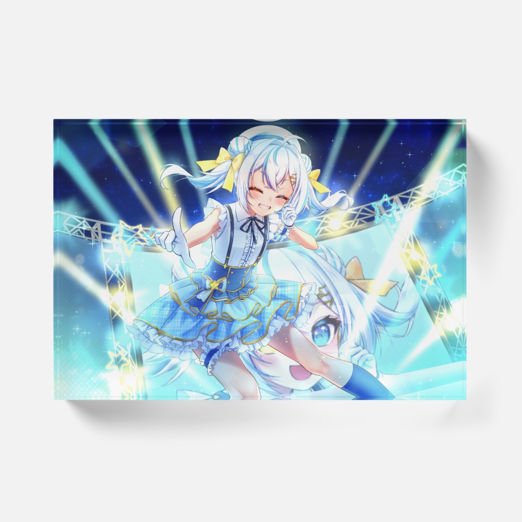 めんまちゃんアクリルブロック