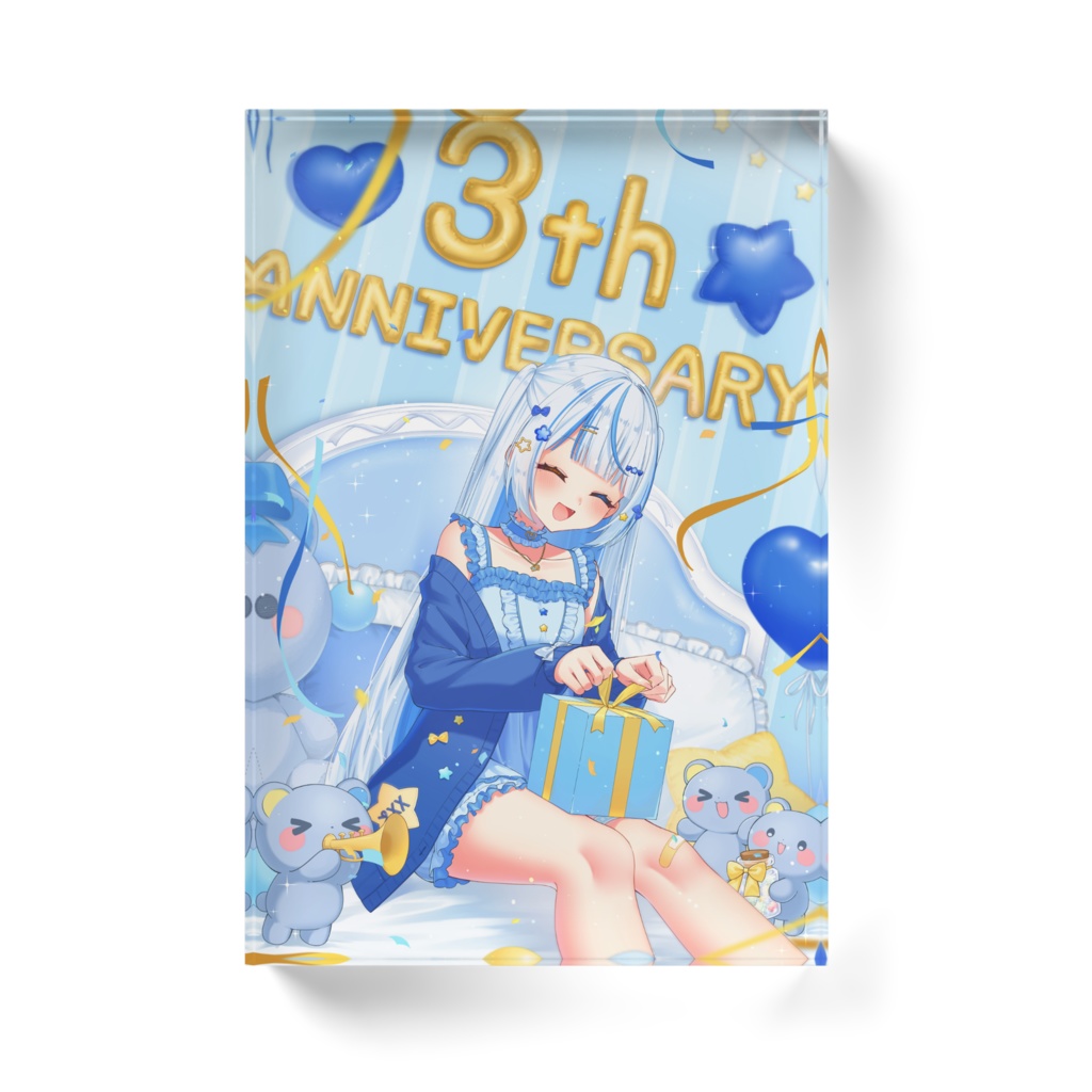 3周年アクリルブロック②