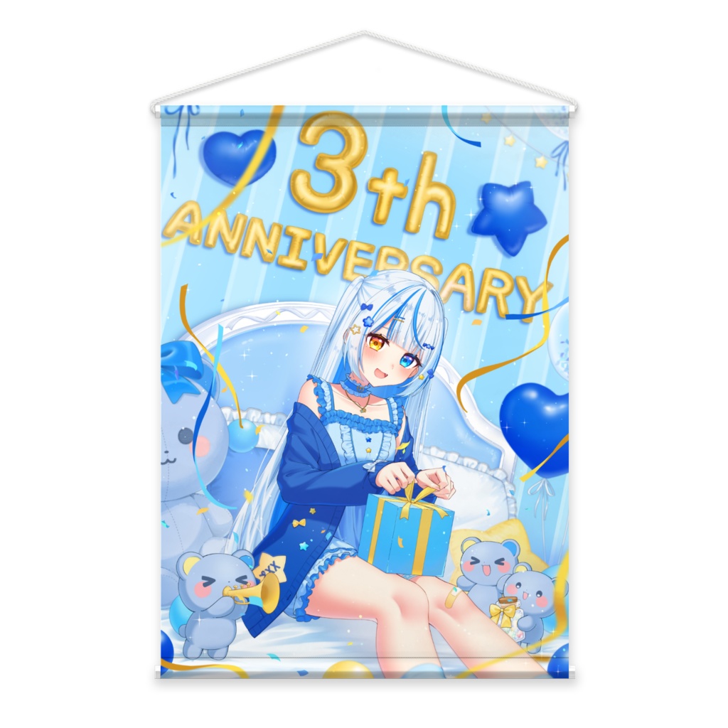 3周年タペストリー①