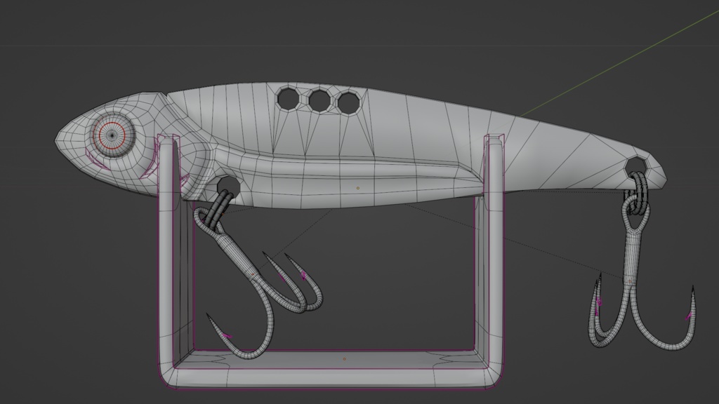 メタルバイブルアー 3Dモデル
