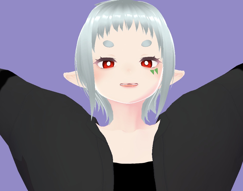 《無料》神鬼ちゃん【オリジナルアバター】