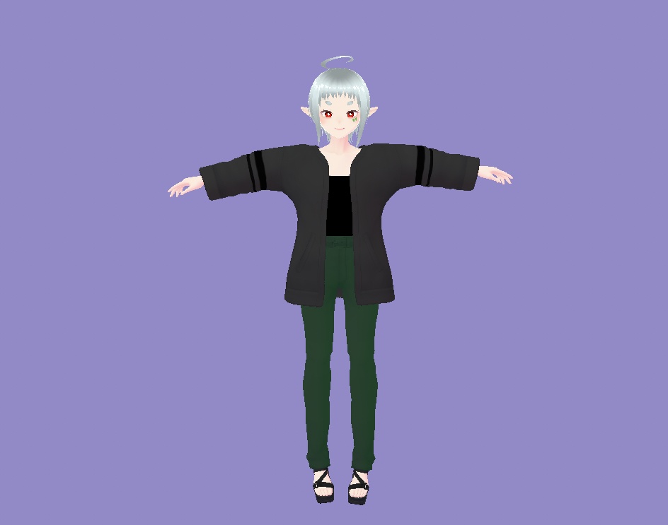 《無料》神鬼ちゃん【オリジナルアバター】