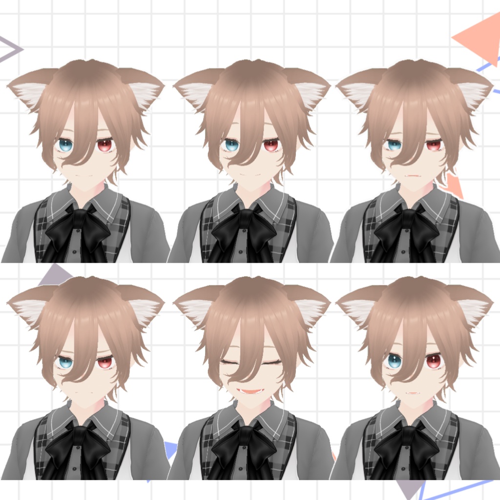 【オリジナルアバター】レブくん《VRoid》