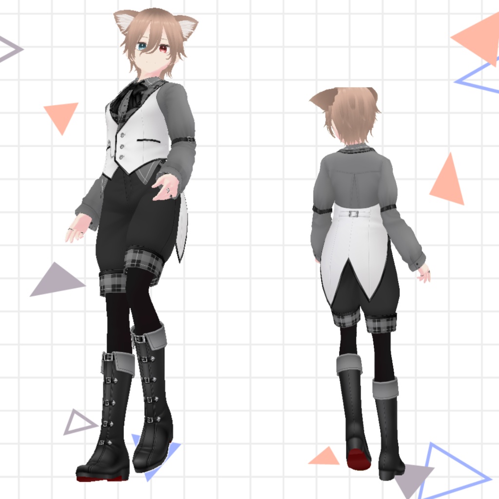 【オリジナルアバター】レブくん《VRoid》