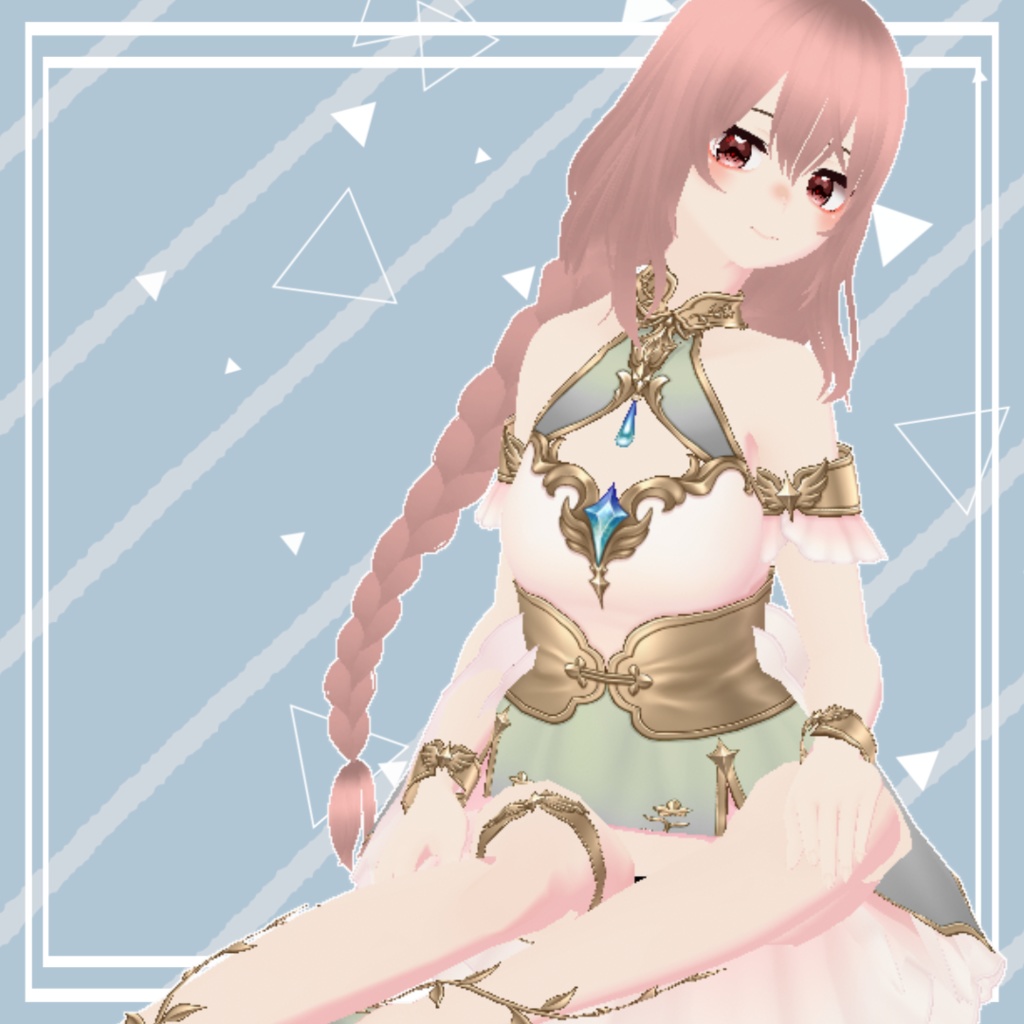 【オリジナルアバター】ミアちゃん《VRoid》