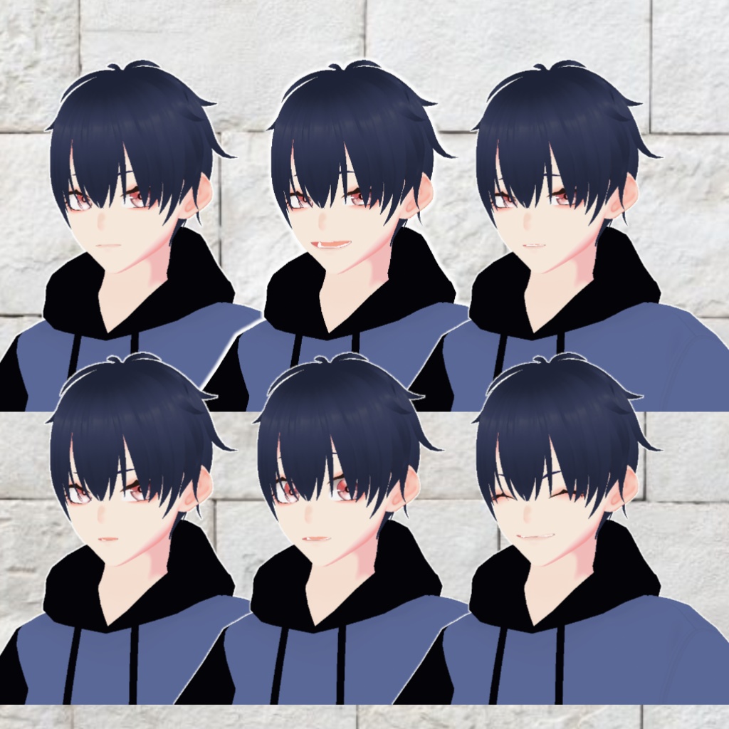 【オリジナルアバター】アオくん《VRoid》