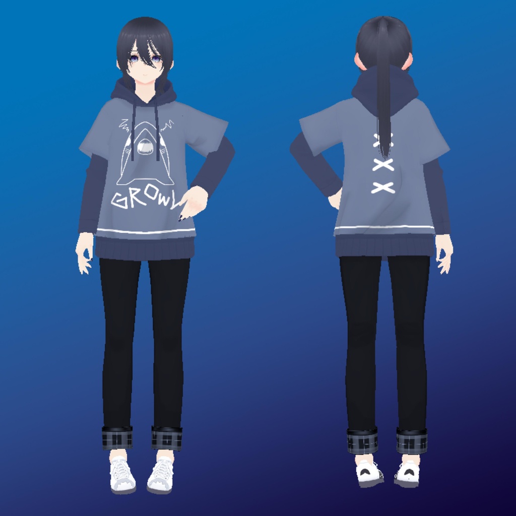 【オリジナルアバター】メイベル《VRoid》