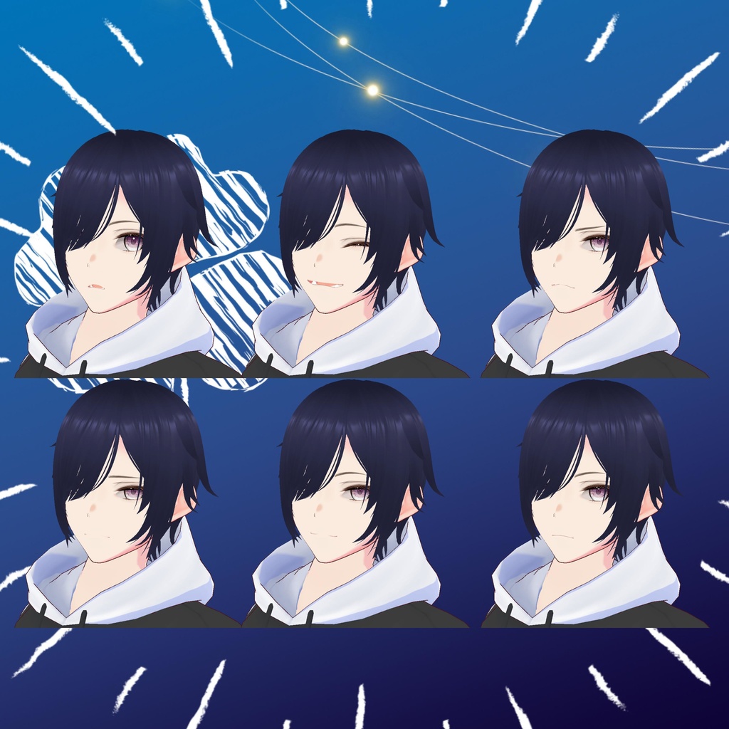 【オリジナルアバター】ロイ《VRoid》