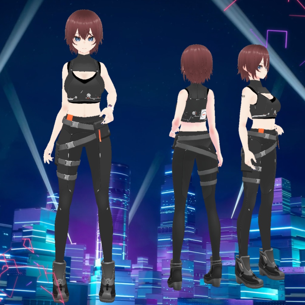 【オリジナルアバター】アジール《VRoid》