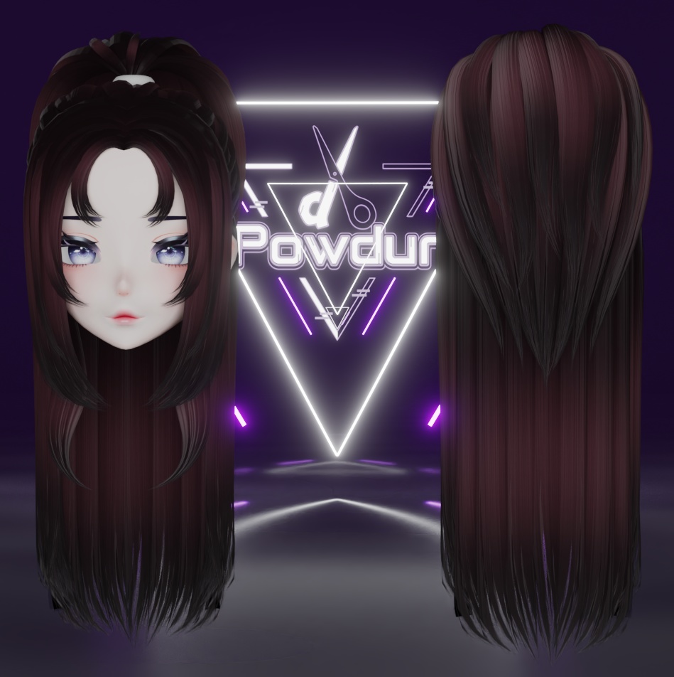 Half Up Half Down Pony