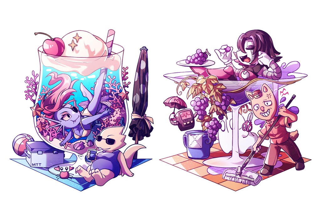 飲み物アクスタ③